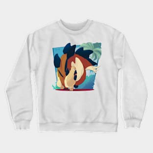 Stegosaurus Crewneck Sweatshirt